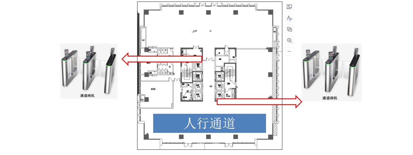 人行通道详情